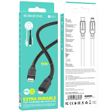 Заредете изображение във визуализатора на галерията – Borofone Cable BX81 Goodway - Type C to Lightning - PD 20W 1 metre black
