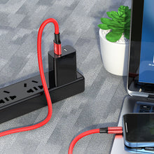 Заредете изображение във визуализатора на галерията – Borofone Cable BX82 Bountiful - USB to Lightning - 2,4A 1 metre red
