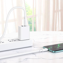 Заредете изображение във визуализатора на галерията – Borofone Cable BX81 Goodway - Type C to Type C - PD 60W 3A 1 metre white
