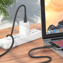 Заредете изображение във визуализатора на галерията – Borofone Cable BX81 Goodway - USB to Micro USB - 2,4A 1 metre black
