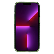 Заредете изображение във визуализатора на галерията – Crystal Diamond 2mm Case for Iphone 14 Green
