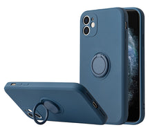 Заредете изображение във визуализатора на галерията – Vennus Silicone Ring for Iphone 14 Pro Max Blue
