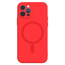 Заредете изображение във визуализатора на галерията – TEL PROTECT MagSilicone Case for Iphone 14 Pro Max Red
