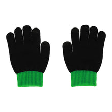 Заредете изображение във визуализатора на галерията – Gloves for touch screens for children SANTA CLAUS BLACK
