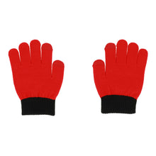 Заредете изображение във визуализатора на галерията – Gloves for touch screens for children SANTA CLAUS RED
