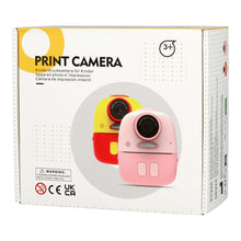 Заредете изображение във визуализатора на галерията – Instant print camera for children D10 yellow-red
