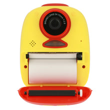 Заредете изображение във визуализатора на галерията – Instant print camera for children D10 yellow-red
