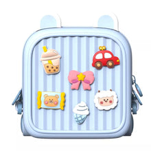 Заредете изображение във визуализатора на галерията – Kids handbag backpack K32 blue
