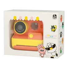 Заредете изображение във визуализатора на галерията – Instant print camera for children K27 yellow

