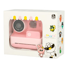Заредете изображение във визуализатора на галерията – Instant print camera for children K27 pink
