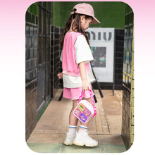 Заредете изображение във визуализатора на галерията – Kids handbag K38 pink

