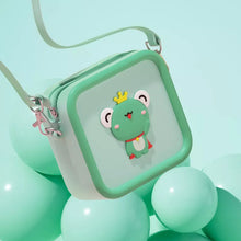 Заредете изображение във визуализатора на галерията – Kids handbag B3 green frog
