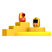 Заредете изображение във визуализатора на галерията – Instant print camera for children D10 yellow-red
