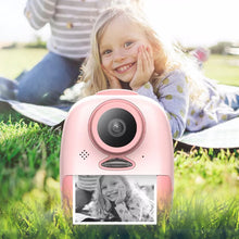 Заредете изображение във визуализатора на галерията – Instant print camera for children D10 yellow-red
