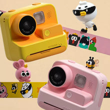 Заредете изображение във визуализатора на галерията – Instant print camera for children K27 pink

