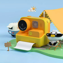 Заредете изображение във визуализатора на галерията – Instant print camera for children K27 yellow
