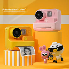 Заредете изображение във визуализатора на галерията – Instant print camera for children K27 yellow
