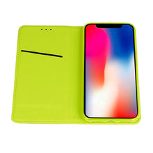 Заредете изображение във визуализатора на галерията – Telone Smart Book MAGNET Case for SAMSUNG GALAXY S10 LIME
