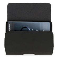 Заредете изображение във визуализатора на галерията – Telone MAX Belt Holster (SIZE 06) for Nokia E52/S5610 black, leather
