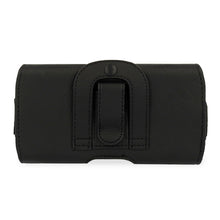Заредете изображение във визуализатора на галерията – Telone MAX Belt Holster (SIZE 13) for Iphone 7/8/11 Pro/12 Mini/13 Mini/SE 2020/SE 2022/X/XS black, leather

