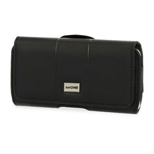 Заредете изображение във визуализатора на галерията – Telone MAX Belt Holster (SIZE 13) for Iphone 7/8/11 Pro/12 Mini/13 Mini/SE 2020/SE 2022/X/XS black, leather
