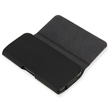 Заредете изображение във визуализатора на галерията – Telone MAX Belt Holster (SIZE 13) for Iphone 7/8/11 Pro/12 Mini/13 Mini/SE 2020/SE 2022/X/XS black, leather
