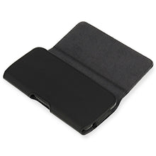 Заредете изображение във визуализатора на галерията – Telone MAX Belt Holster (SIZE 16) for Iphone 11 Pro/12/12 Pro/13/13 Pro/Samsung A20E/ A40/Xcover 4S black, leather
