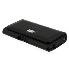 Заредете изображение във визуализатора на галерията – Telone MAX Belt Holster (SIZE 16) for Iphone 11 Pro/12/12 Pro/13/13 Pro/Samsung A20E/ A40/Xcover 4S black, leather
