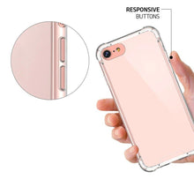Заредете изображение във визуализатора на галерията – Back Case ANTI SHOCK 0,5mm for IPHONE 7 / 8 / SE 2020 / SE 2022 TRANSPARENT
