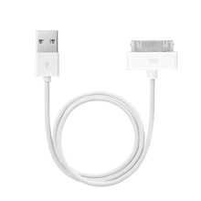 Заредете изображение във визуализатора на галерията – Cable - USB to 30 pins - Iphone 4G/4S 1 Meter WHITE
