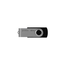 Заредете изображение във визуализатора на галерията – GOODRAM UTS2 Pendrive - 64GB USB 2.0 BLACK
