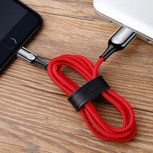 Заредете изображение във визуализатора на галерията – Baseus Cable C-shaped Light Intelligent - USB to Lightning - (CALCD-01) black
