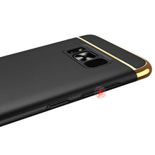 Заредете изображение във визуализатора на галерията – Ipaky 3 in 1 Case for Samsung Galaxy S8 Plus black
