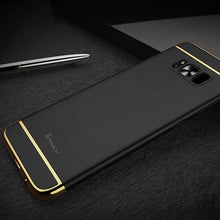 Заредете изображение във визуализатора на галерията – Ipaky 3 in 1 Case for Samsung Galaxy S8 Plus black
