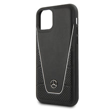 Заредете изображение във визуализатора на галерията – Original Case MERCEDES - Hardcase MEHCN58CLSSI - Iphone 11 Pro Black
