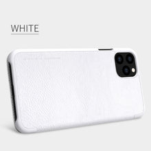 Заредете изображение във визуализатора на галерията – Nillkin Qin for Iphone 11 Pro white
