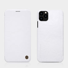 Заредете изображение във визуализатора на галерията – Nillkin Qin for Iphone 11 Pro Max white
