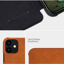 Заредете изображение във визуализатора на галерията – Nillkin Qin for Iphone 11 black case
