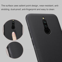 Заредете изображение във визуализатора на галерията – Nillkin Super Frosted Shield Case for Xiaomi Redmi 8 black
