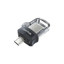 Заредете изображение във визуализатора на галерията – Pendrive SANDISK ULTRA DUAL DRIVE m3.0 - 16GB 130MB / s - USB 3.0 / Micro USB
