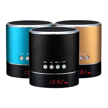 Заредете изображение във визуализатора на галерията – A38s Bluetooth Speaker - with radio and display Black

