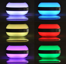 Заредете изображение във визуализатора на галерията – MAGIC TEL1 Portable Speaker with Buetooth, Radio and Colorful LED Lights
