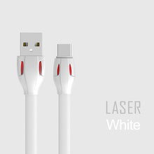 Заредете изображение във визуализатора на галерията – REMAX Cable Laser RC-035A - USB to Type C - WHITE
