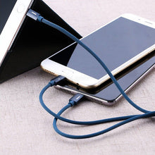Заредете изображение във визуализатора на галерията – REMAX Cable Kerolla RC-094th 3 in 1 - USB to Micro USB, Type C, Lightning - Green
