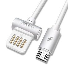 Заредете изображение във визуализатора на галерията – REMAX Cable Waist Drum RC-082m - USB to Micro USB - Black
