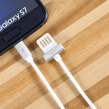 Заредете изображение във визуализатора на галерията – REMAX Cable Waist Drum RC-082m - USB to Micro USB - Grey
