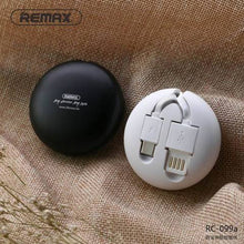 Заредете изображение във визуализатора на галерията – REMAX Cable Cutebaby RC-99a - USB to Type C - 1 metre Black
