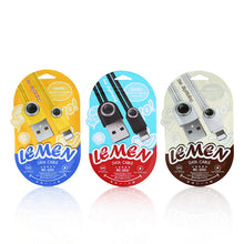 Заредете изображение във визуализатора на галерията – REMAX Cable Lemen RC-101m - USB to Micro USB - White
