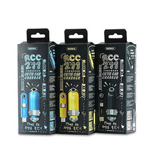 Заредете изображение във визуализатора на галерията – REMAX Car Charger Cutie RCC-211 - USB - 2,4A with 3 in 1 cable Micro USB, Lightning, Type C YELLOW
