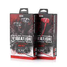 Заредете изображение във визуализатора на галерията – REMAX Earphones - RM-900F Vibration for gaming Red
